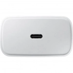 Samsung Φορτιστής με Θύρα USB-C και Καλώδιο USB-C 25W Λευκός