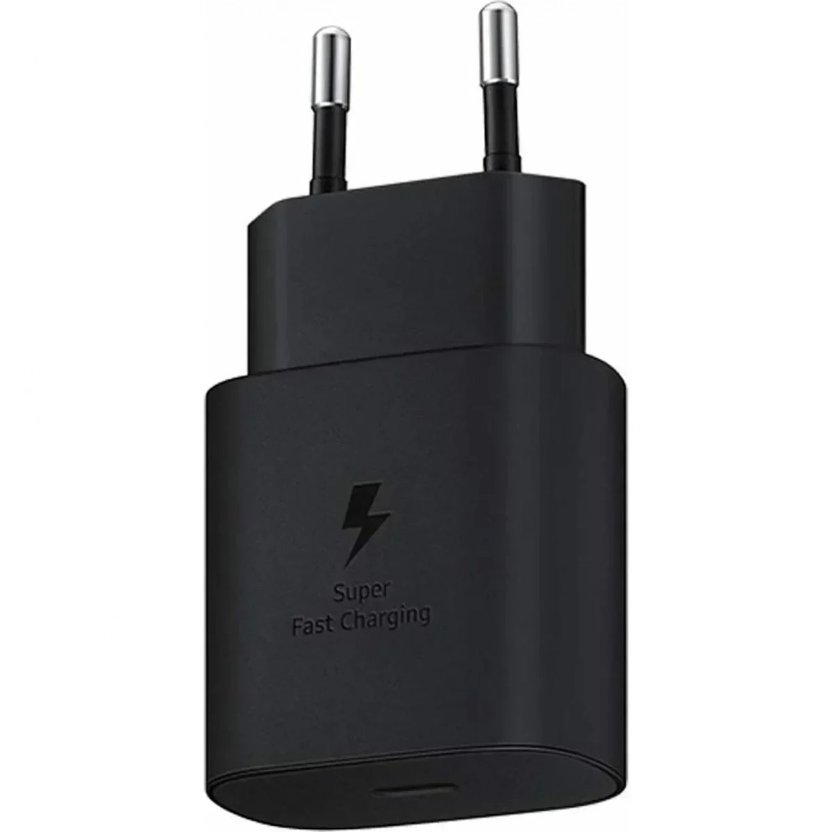 Samsung Φορτιστής με Θύρα USB-C και Καλώδιο USB-C 25W Μαύρο