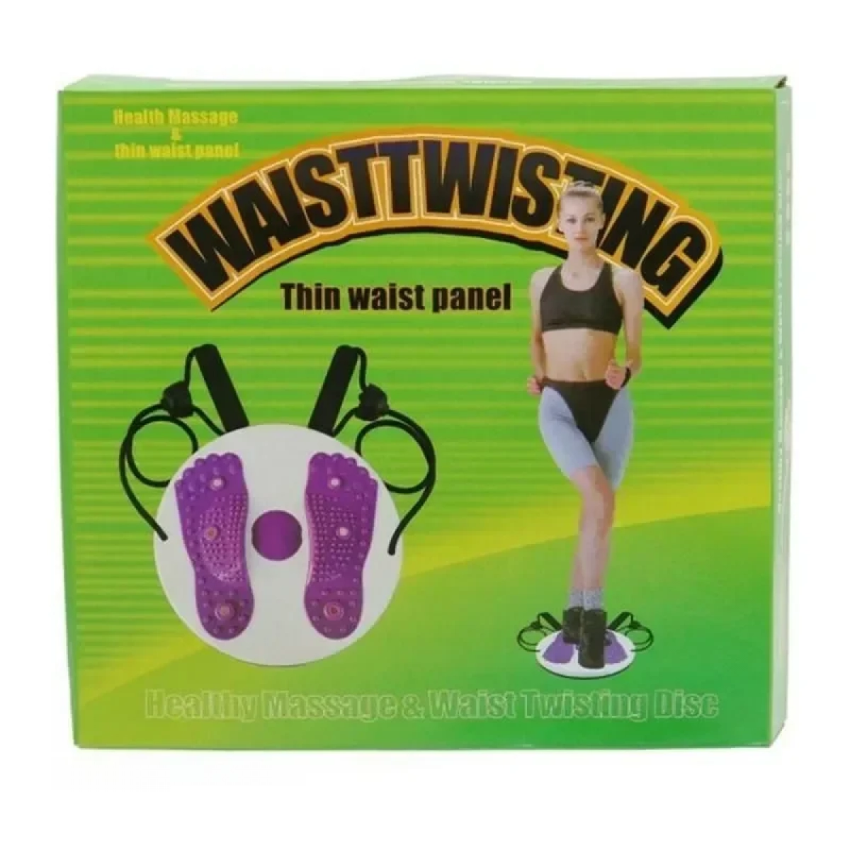 Περιστρεφόμενος Δίσκος Ισορροπίας Thin Waist Panel - Μωβ