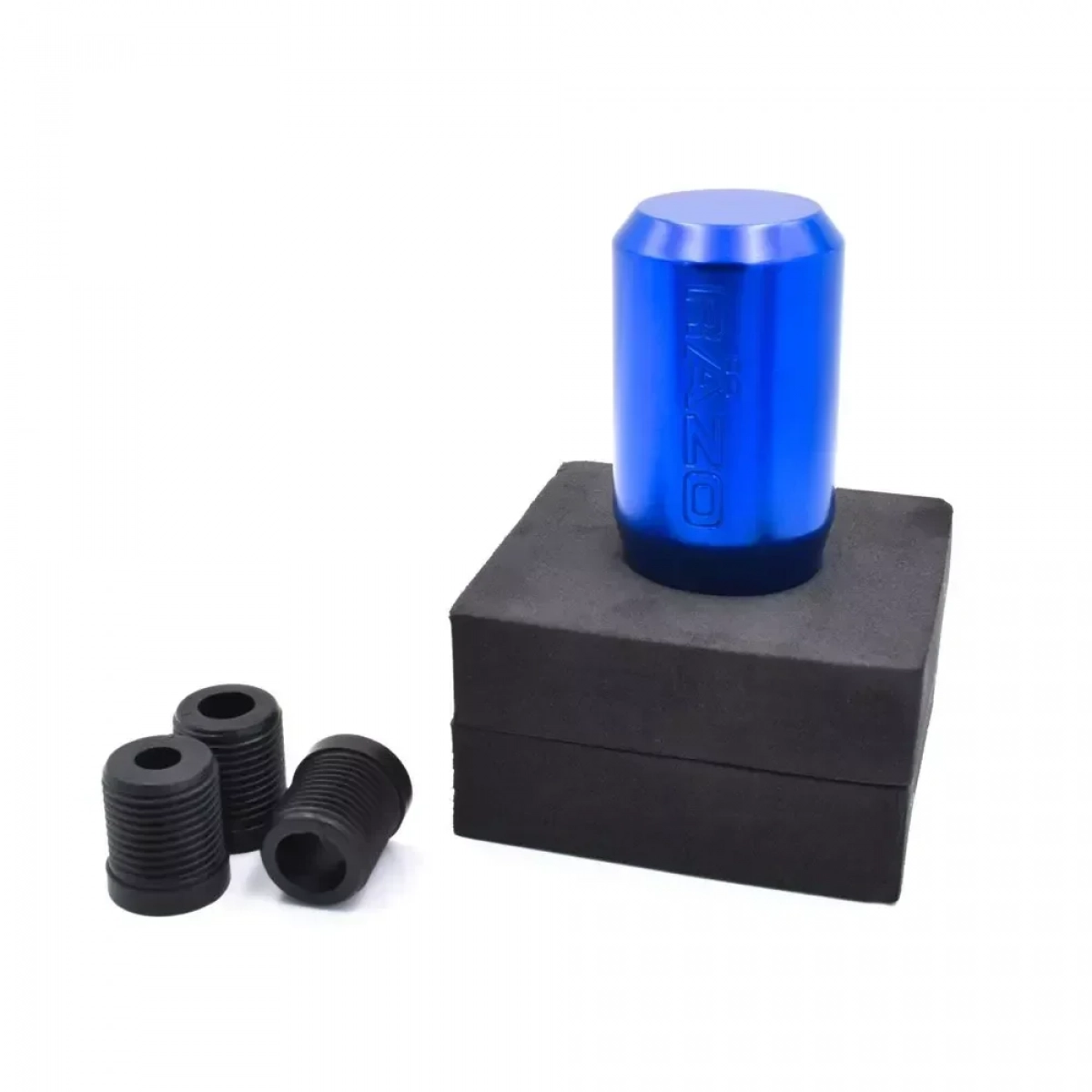 Λεβιές 5 ταχυτήτων universal με 3 αντάπτορες 7.9cm Μπλε Razo OEM