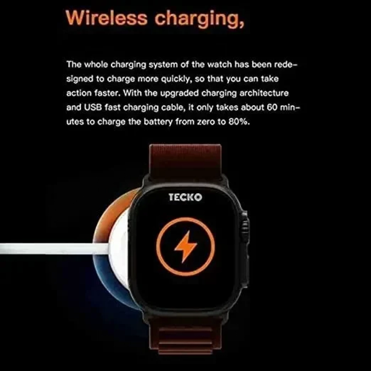 Smartwatch Z55 Ultra Άσπρο