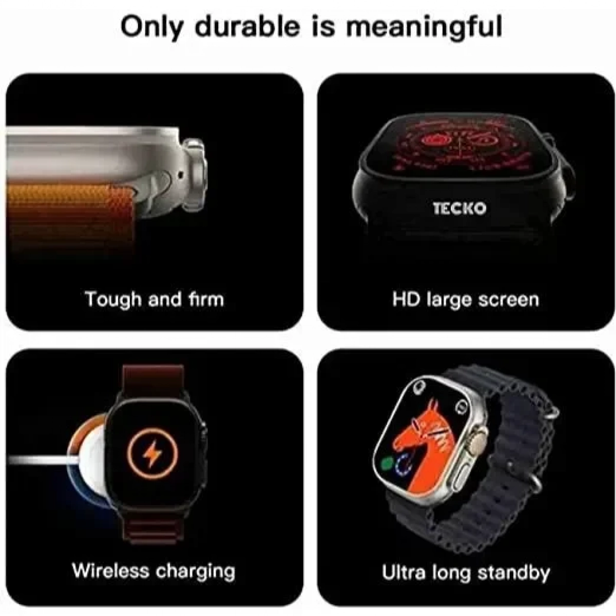Smartwatch Z55 Ultra Άσπρο