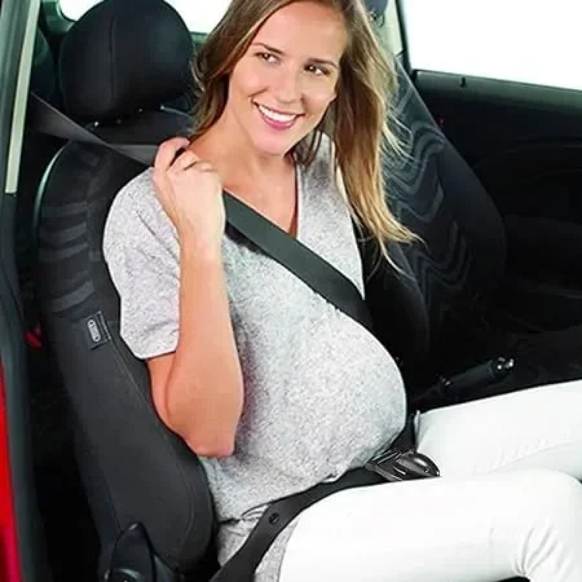 Ζώνη ασφαλείας αυτοκινήτου για εγκύους σε χρώμα μαύρο