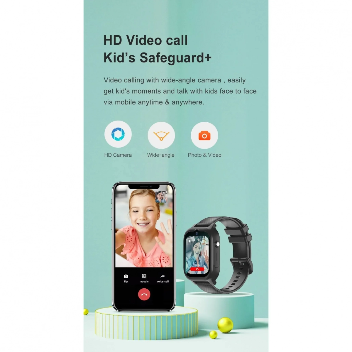 Παιδικό Smartwatch K26H Σε Ροζ Χρώμα