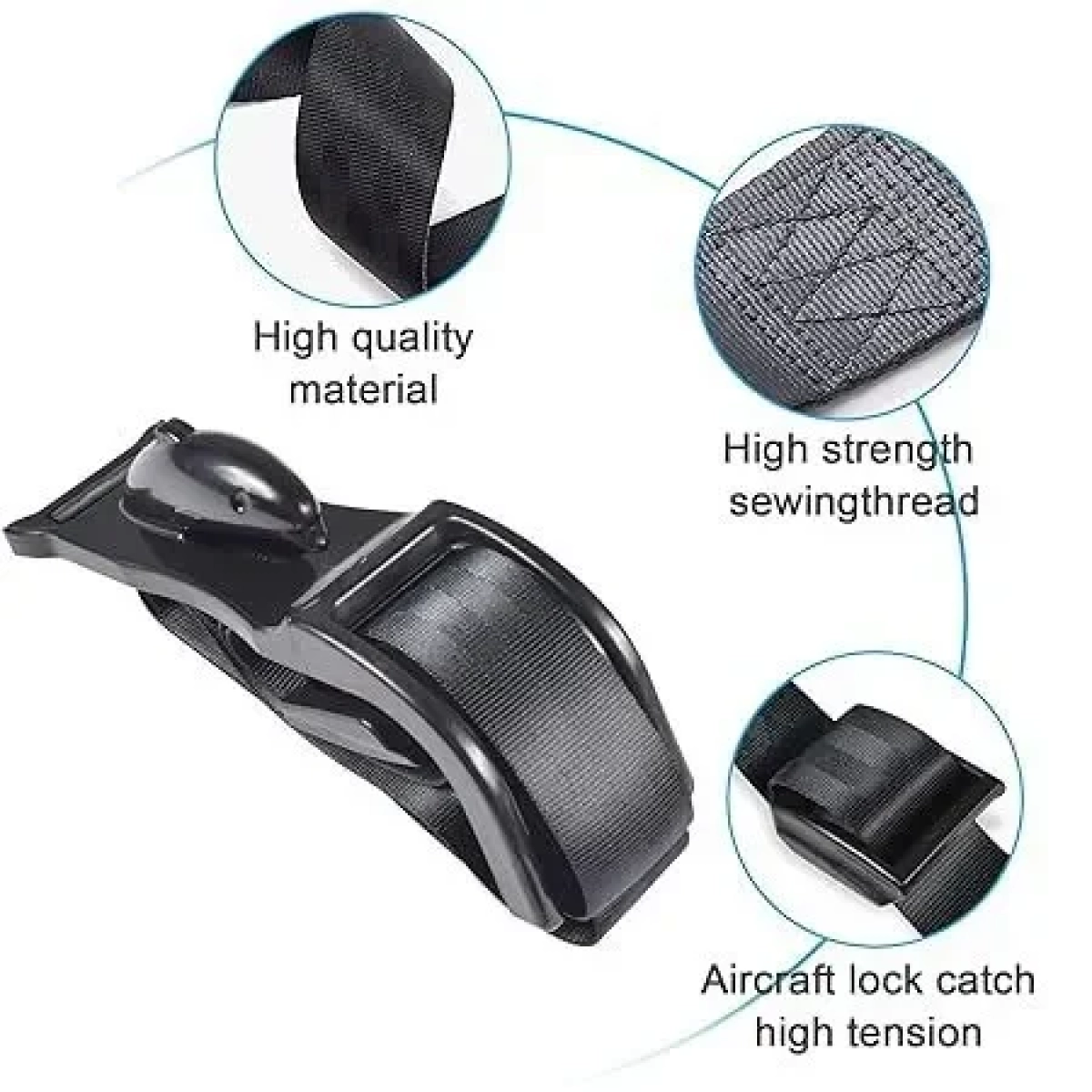 Ζώνη ασφαλείας αυτοκινήτου για εγκύους σε χρώμα μαύρο