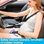 Ζώνη ασφαλείας αυτοκινήτου για εγκύους σε χρώμα μαύρο