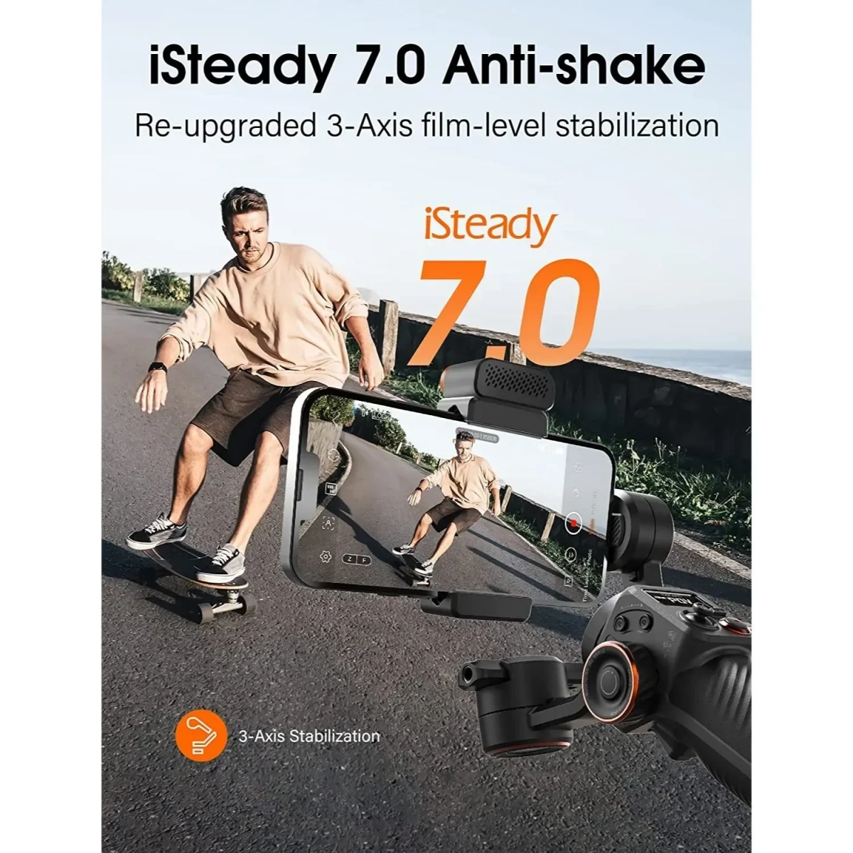 iSteady M6 Kit 3-Axis Επαγγελματικός Σταθεροποιητής Smartphone 3 Αξόνων