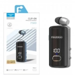 Fineblue F580 In-ear Bluetooth Handsfree Ακουστικό Μαύρο-Γκρι