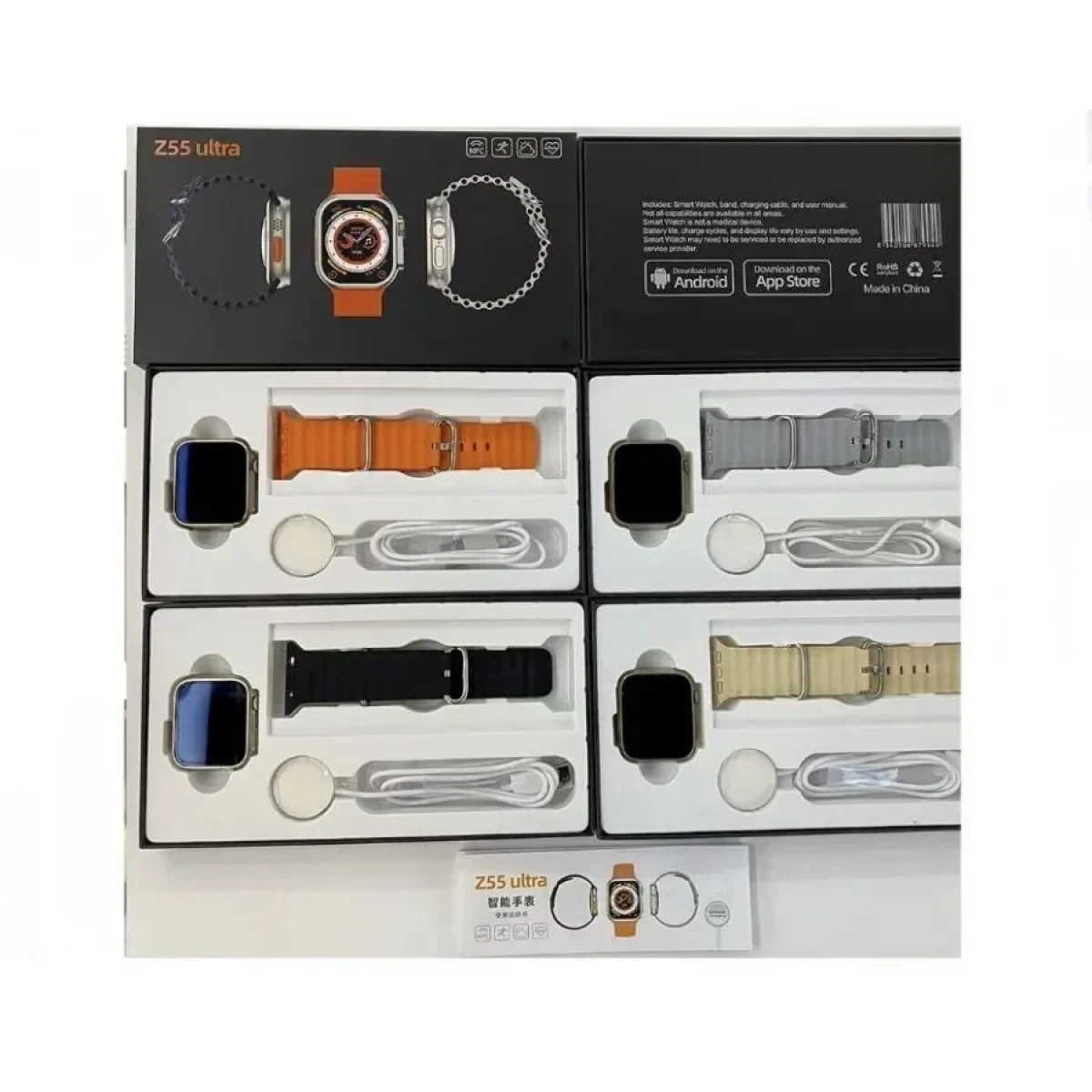 Smartwatch Z55 Ultra Άσπρο - Image 5