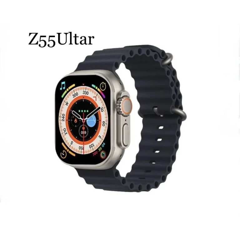 Smartwatch Z55 Ultra Μαύρο