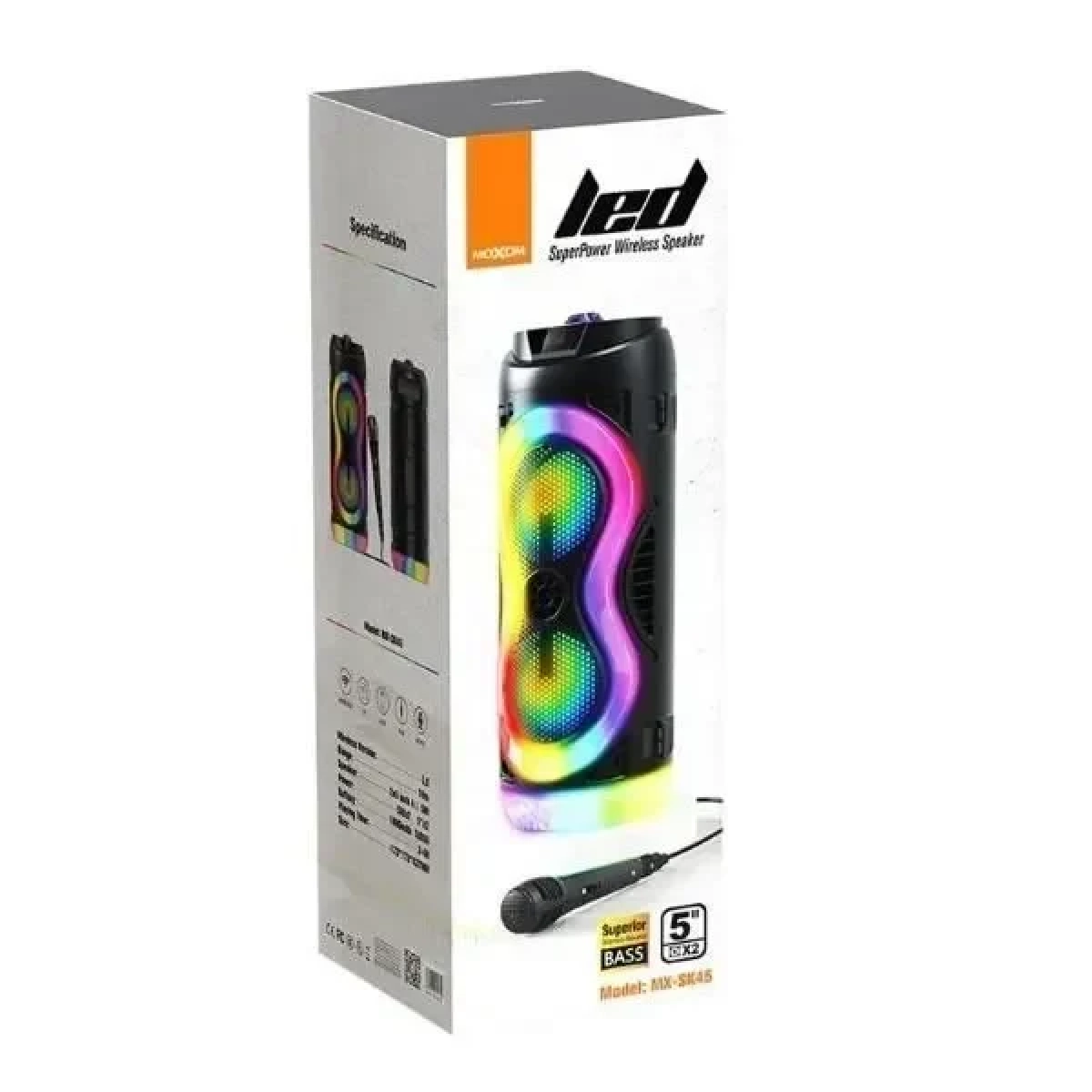 Ηχείο Bluetooth Vvucnik Moxom MX-SK45 μαύρο