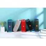 Ασύρματο ηχείο Bluetooth Subwoofer με Led TG-375 Γκρι