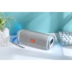 Ασύρματο ηχείο Bluetooth Subwoofer με Led TG-375 Γκρι