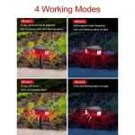 Ηλιακός απωθητής ζώων με πολυλειτουργικό ηλιακό υπέρυθρο αισθητήρα συναγερμού διαρρήξεων QJ-N911G-5