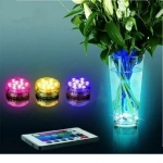 Υποβρύχιο mini Διακοσμητικό Φωτιστικό RGB με 10 smd led