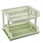 Στραγγιστήρι Νεροχύτη Διώροφο Πλαστικό Πράσινο