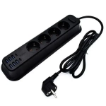 Πολύπριζο Ασφαλείας με 4 Σούκο & 8 USB Θύρες 3.4Α 17W Moxom MX-ST05 – Μαύρο