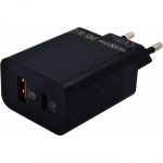 Moxom Φορτιστής Χωρίς Καλώδιο με Θύρα USB-A και Θύρα USB-C 22.5W Power Delivery / Quick Charge 3.0 Μαύρος MX-HC27
