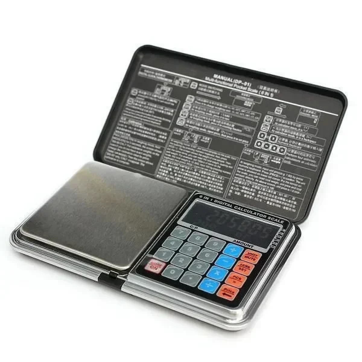 Ζυγαριά Ακριβείας 0.1 Eώς 500g Mε Αριθμομηχανή – OEM DP-01