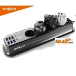 Πολύπριζο Ασφαλείας με 4 Σούκο & 8 USB Θύρες 3.4Α 17W Moxom MX-ST05 – Μαύρο