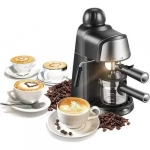 Ηλεκτρική μηχανή καφέ espresso 800W πίεσης 5bar για cappuccino Sokany SK-6810 μαύρη