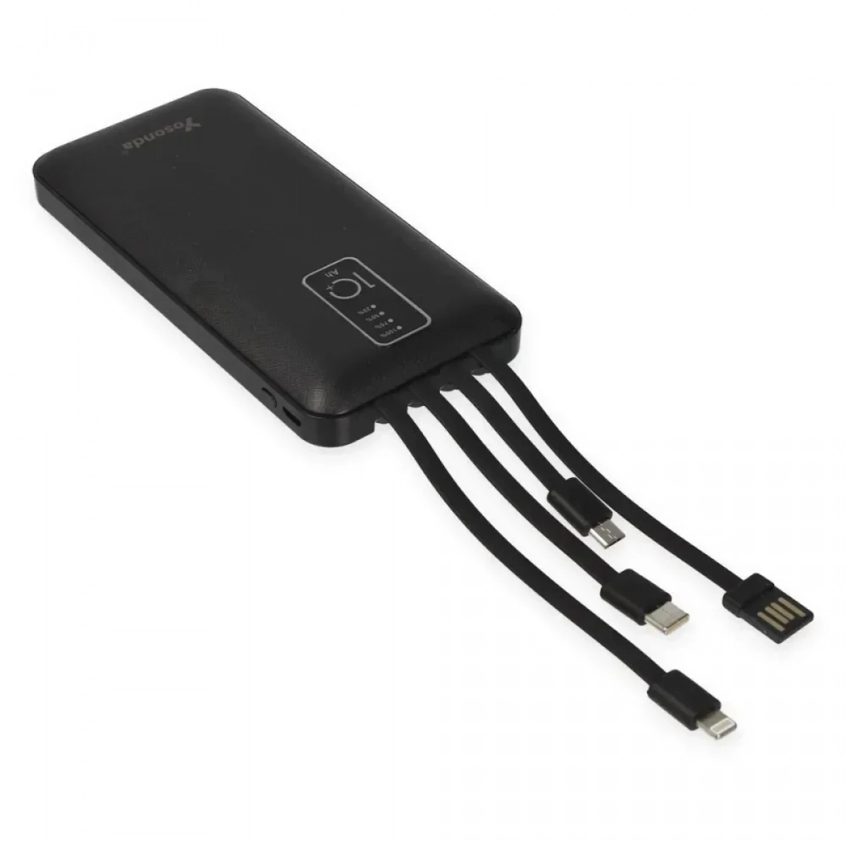 Yosonda A63 10000mAh Powerbank - Μαύρο