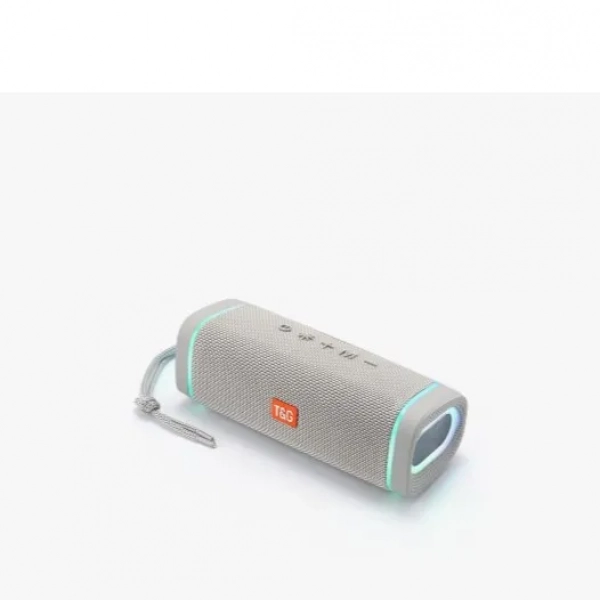 Ασύρματο ηχείο Bluetooth Subwoofer με Led TG-375 Γκρι