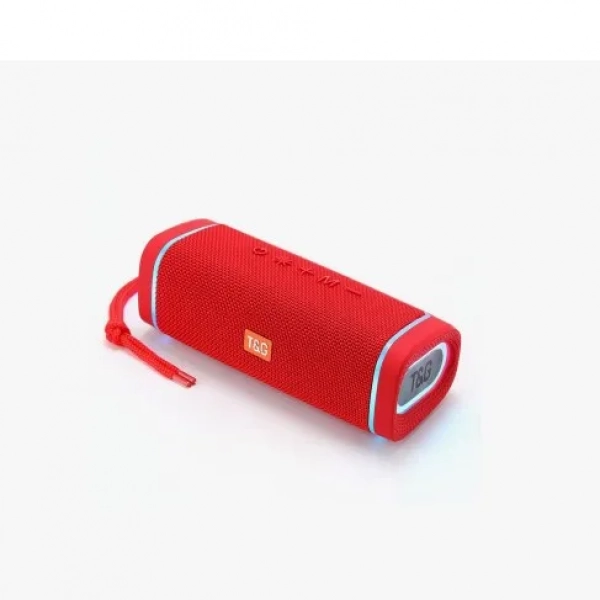 Ασύρματο ηχείο Bluetooth Subwoofer με Led TG-375 Κόκκινο