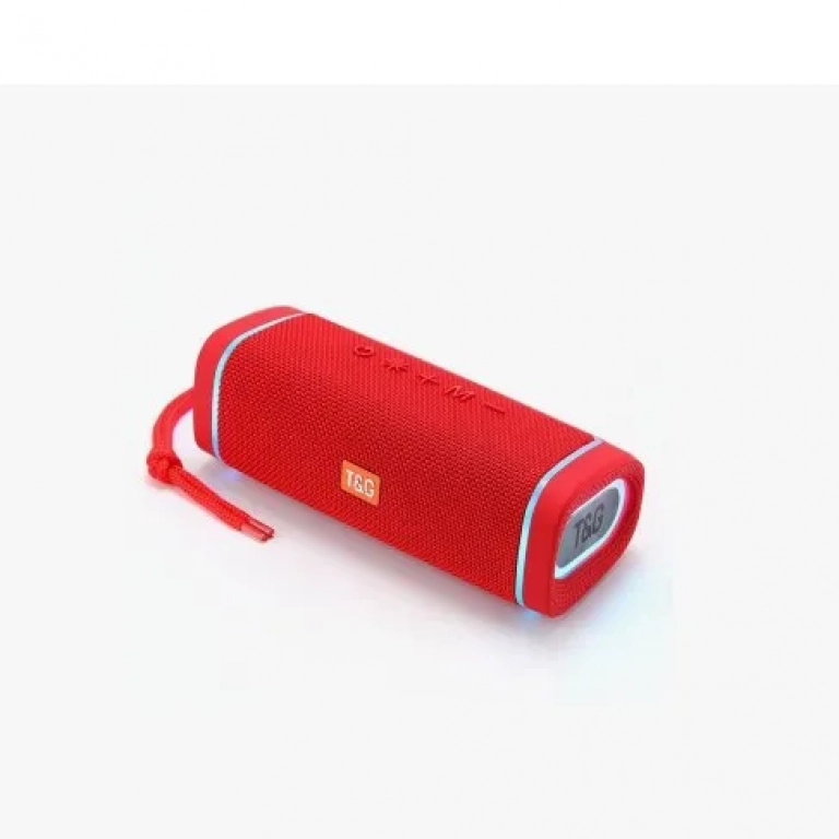 Ασύρματο ηχείο Bluetooth Subwoofer με Led TG-375 Κόκκινο