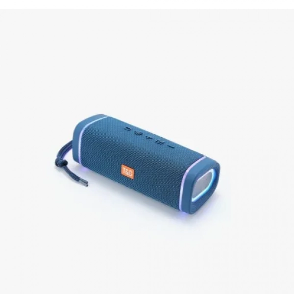 Ασύρματο ηχείο Bluetooth Subwoofer με Led TG-375 Μπλε