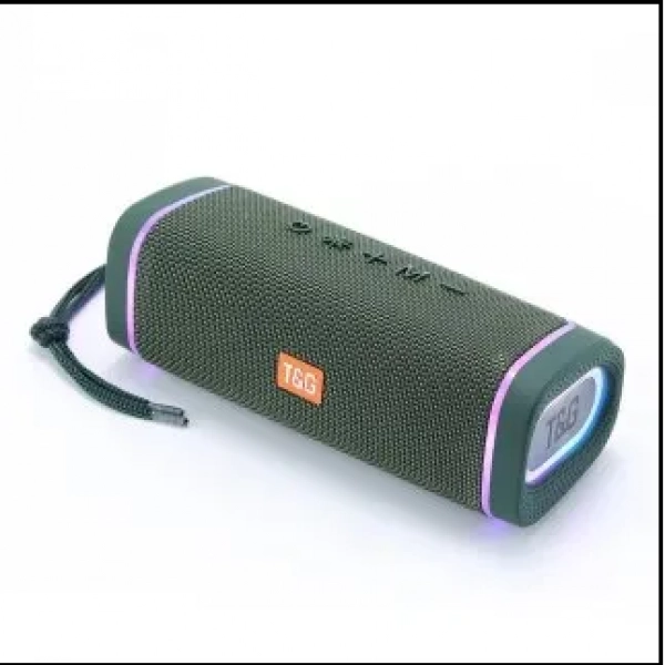 Ασύρματο ηχείο Bluetooth Subwoofer με Led TG-375 Πράσινο