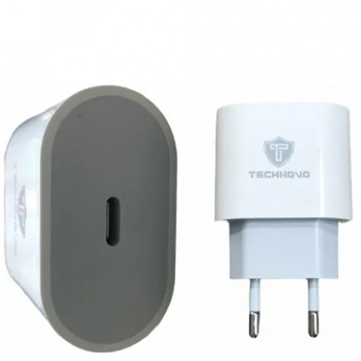 Technovo Φορτιστής Χωρίς Καλώδιο με Θύρα USB-A Λευκός (TN-C005)