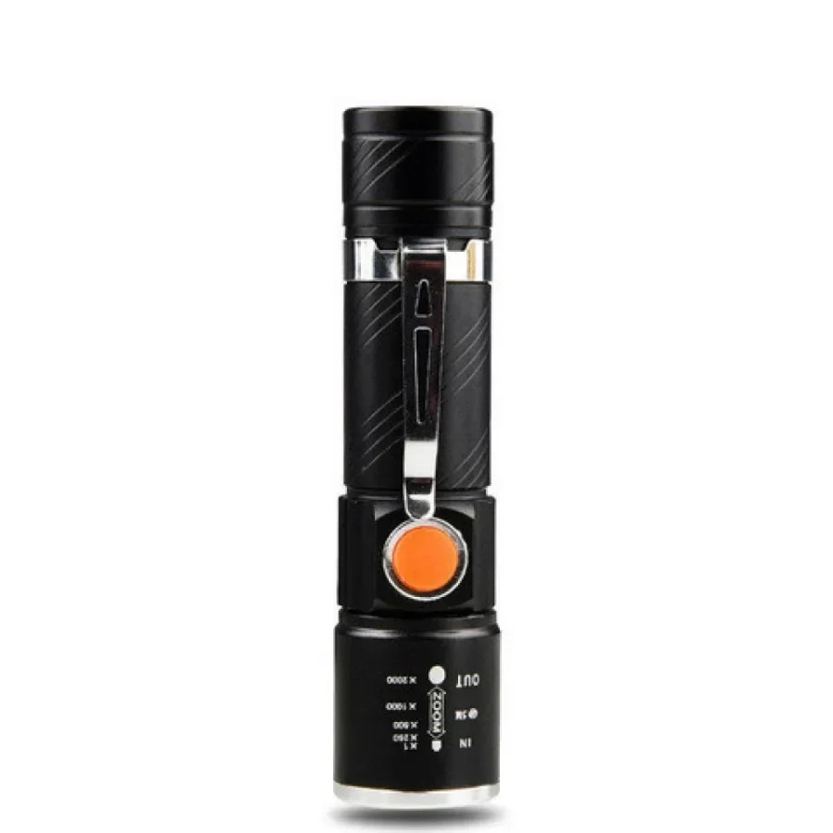 Mini Led Επαναφορτιζόμενος Φακός USB Dux MJ-616