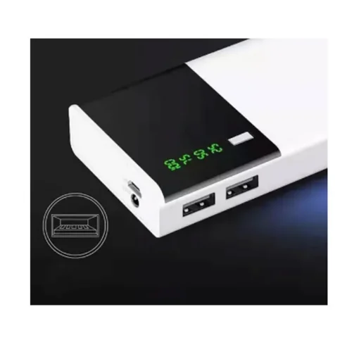EION SILE P22 Power Bank 12000mAh με 2 Θύρες USB-A Λευκό