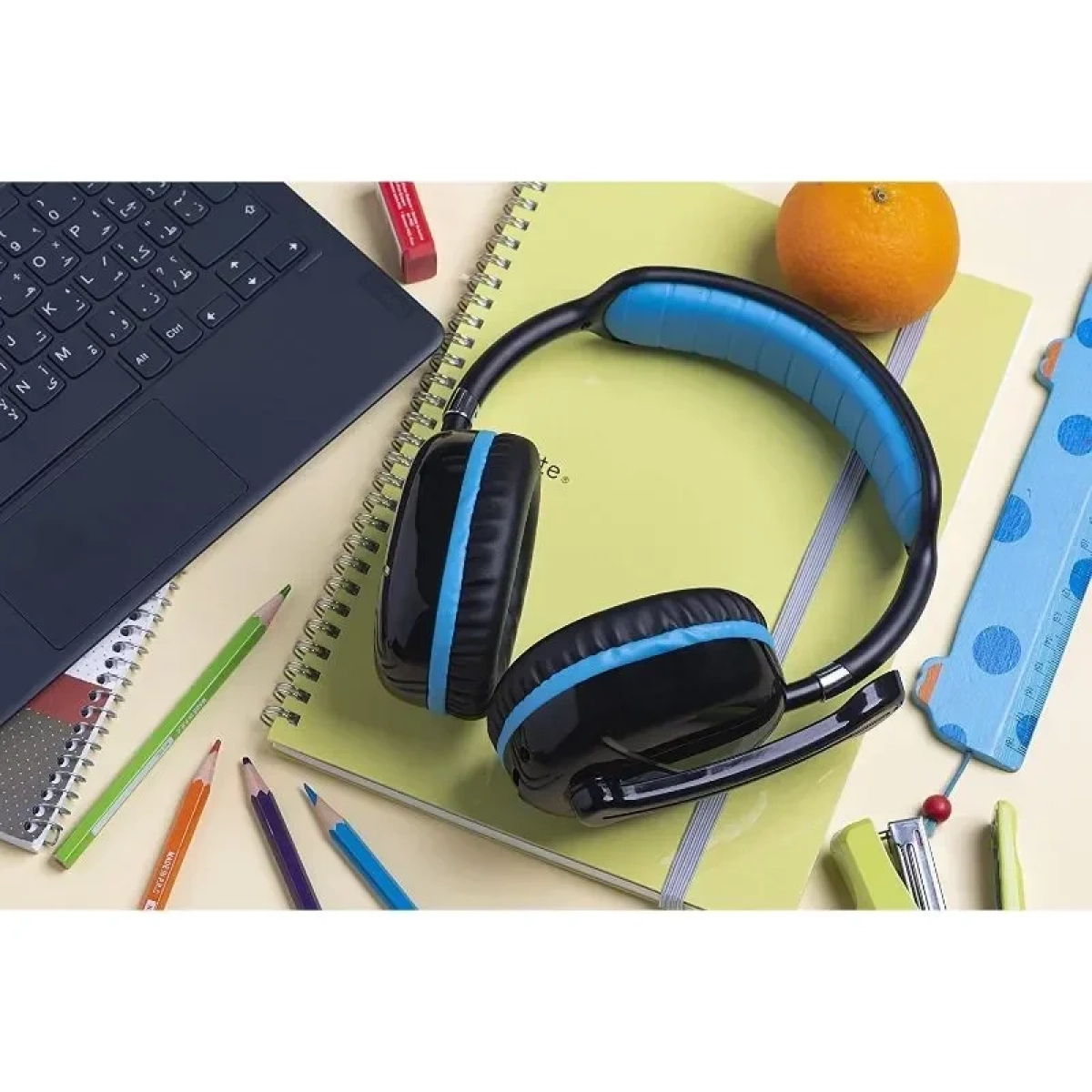 Andowl Q-E52 Ασύρματο Over Ear Gaming Headset με σύνδεση USB