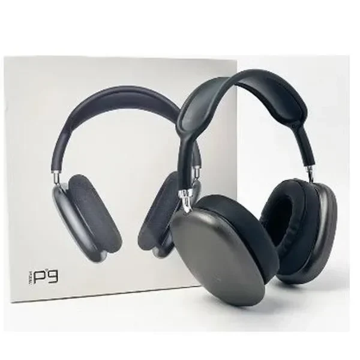 P9 Ασύρματα Bluetooth Over Ear Ακουστικά με 5 ώρες Λειτουργίας Μαύρα