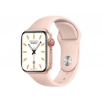 Smartwatch με παλμογράφο HW67 ροζ
