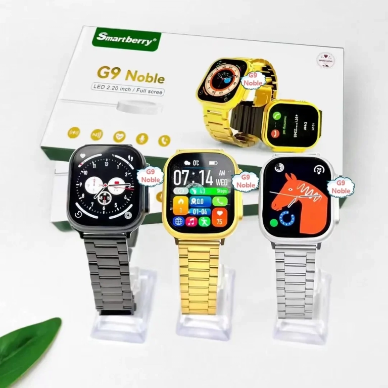Smartwatch G9 Noble Ασημί