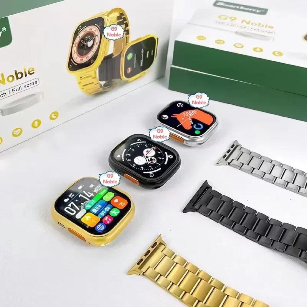 Smartwatch G9 Noble Χρυσό