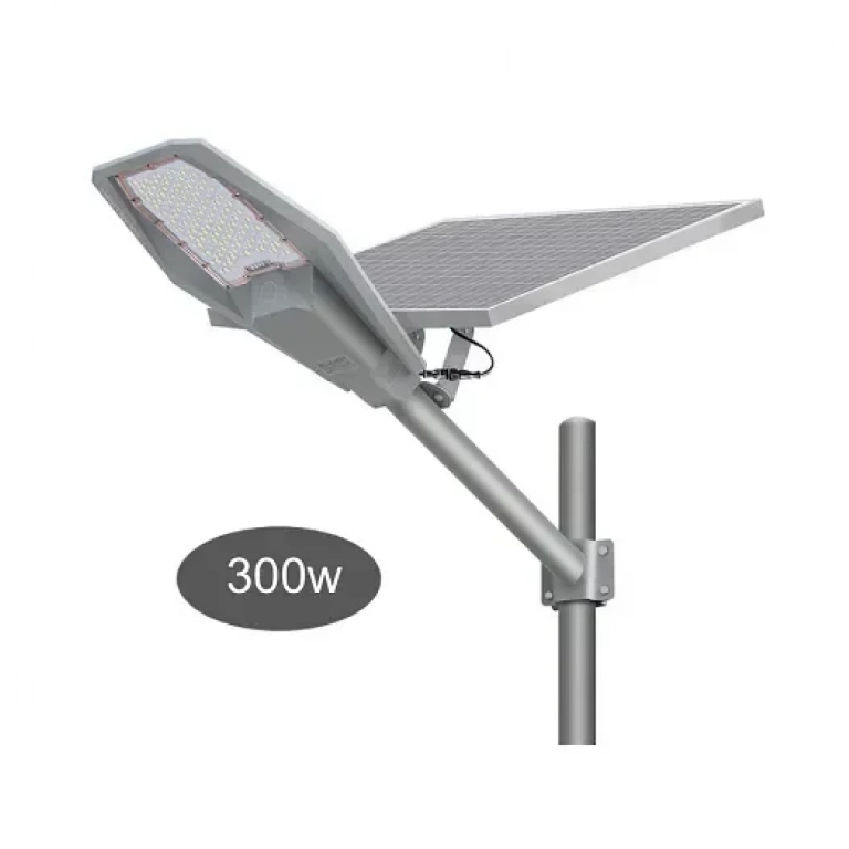 Αδιάβροχος ηλιακός προβολέας δρόμου LED 300W 4000LM με τηλεχειριστήριο
