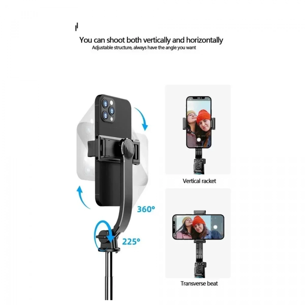 Awei X49 Πτυσσόμενο Selfie Stick και Τρίποδο με Τηλεχειριστήριο Μαύρο