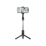 Awei X49 Πτυσσόμενο Selfie Stick και Τρίποδο με Τηλεχειριστήριο Μαύρο