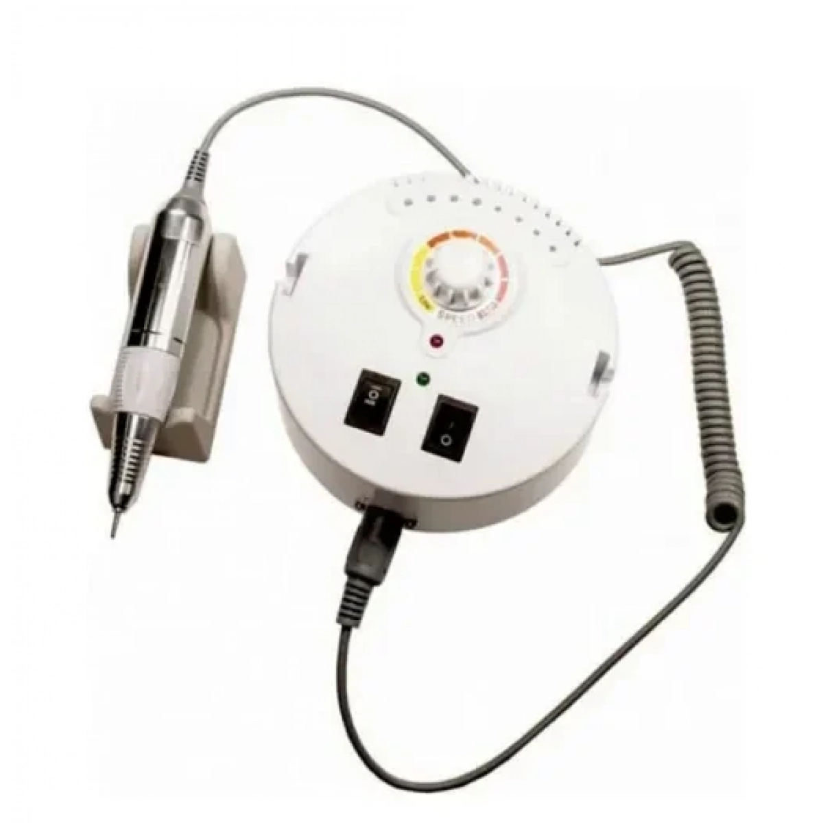 Επαγγελματικός τροχός νυχιών ρεύματος 35000rpm με πεντάλ 65W ZS-605 λευκό - Image 2