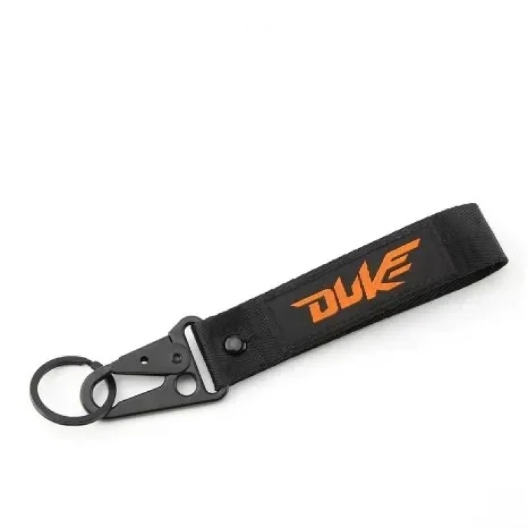 Υφασμάτινο Μπρελόκ Carabiner Duke Μαύρο
