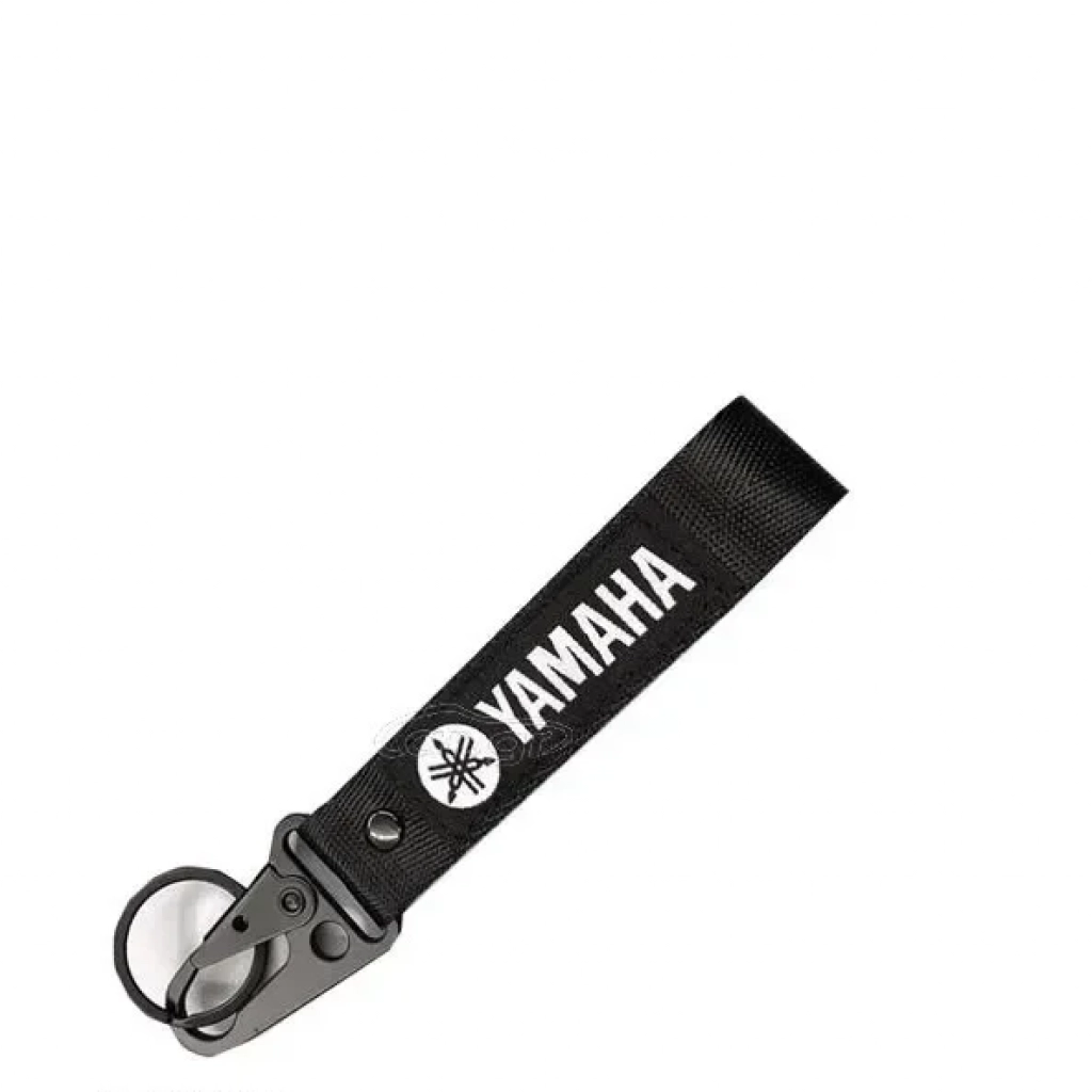 Υφασμάτινο Μπρελόκ Carabiner Yamaha Μαύρο