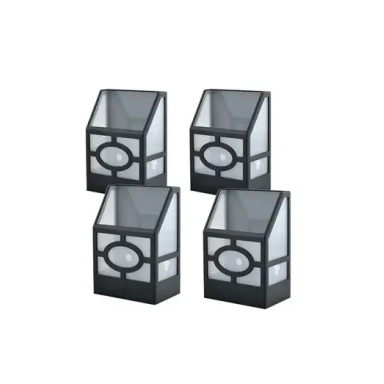 Ηλιακά φωτιστικά LED φράχτη 4 τεμάχια Solar Fence lights