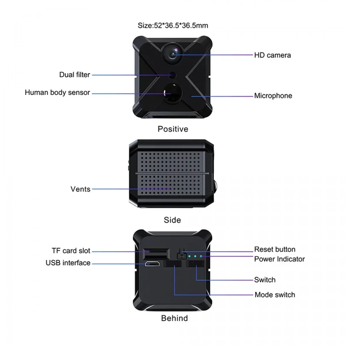 IP Wi-Fi Κάμερα HD X9 Wireless 1080P