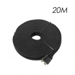 Καλώδιο HDMI 20m V2.0 4K UHD 3D Flat, Braided YWX-4K-20 μαύρο