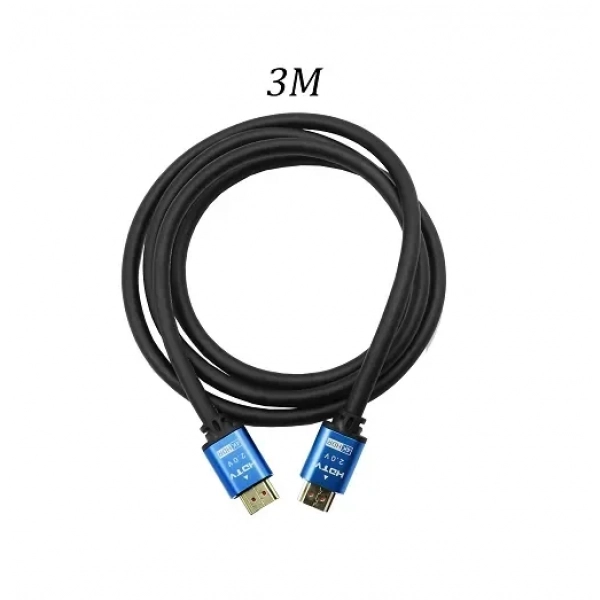 Καλώδιο HDMI 3m V2.0 4K UHD HDR 3D 2160P HD3m μαύρο
