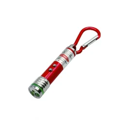 Μίνι φακός LED μπρελοκ με laser BL-1001 κόκκινο